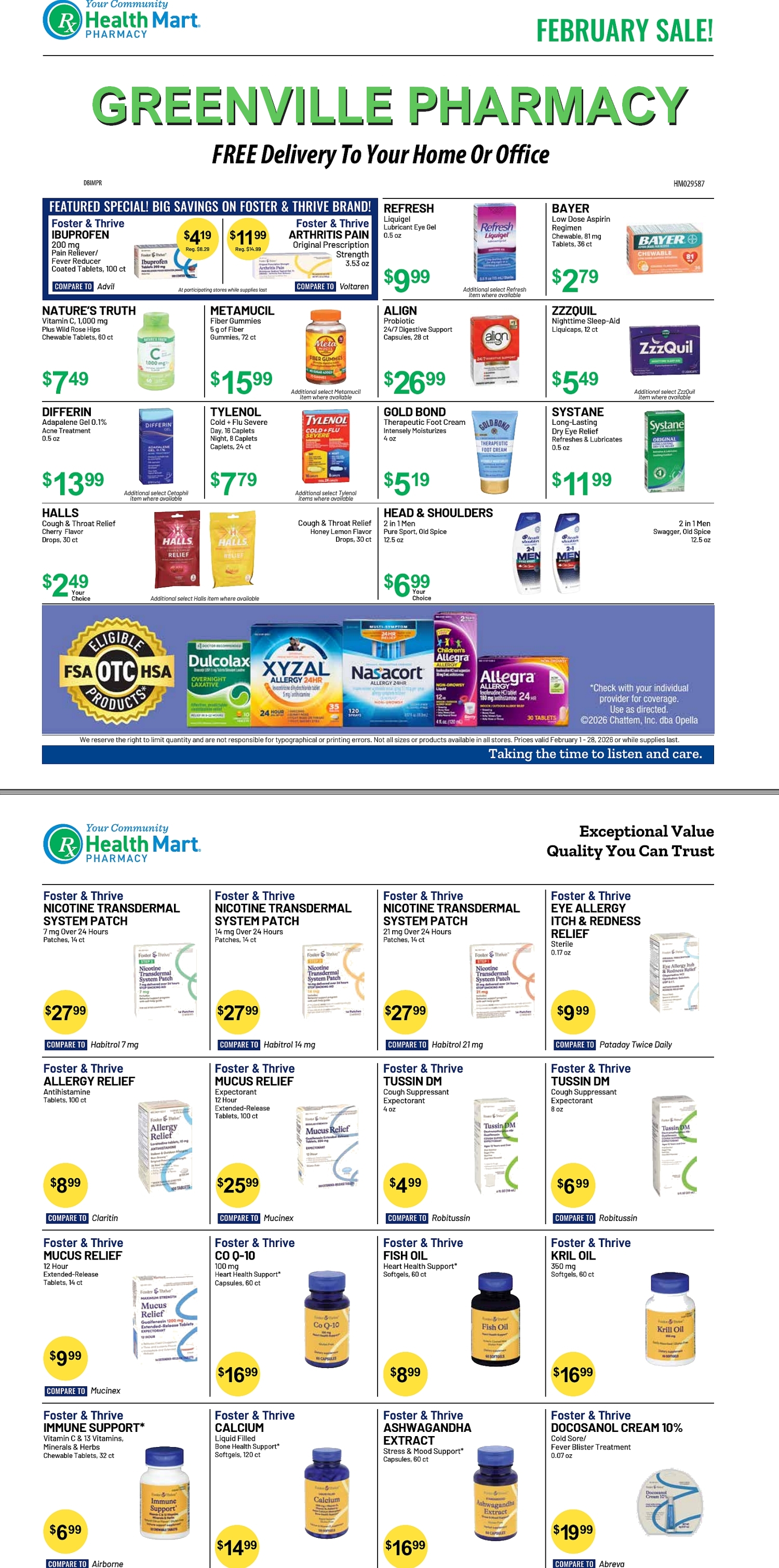 Health Mart Sale Specials